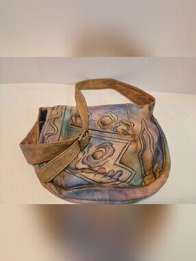Vintage Brown and Black Leather Item